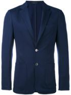 Corneliani - Patch Pocket Blazer - Men - Polyester/virgin Wool - 46, Blue, Polyester/virgin Wool