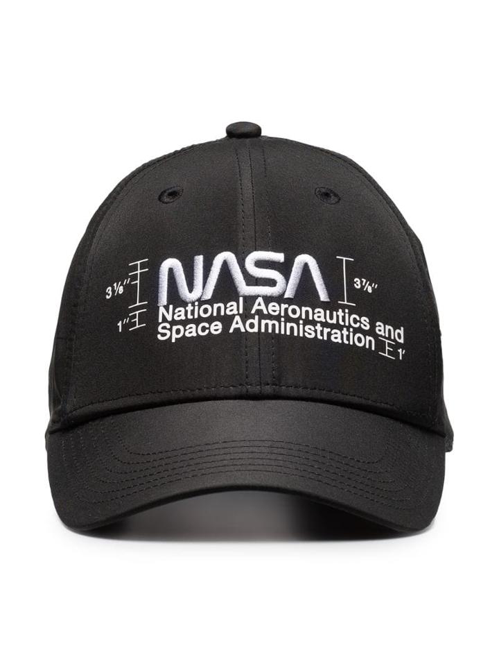 Heron Preston Black And White Nasa Cap
