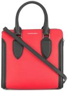 Alexander Mcqueen Heroine Colour-block Bag - Red