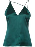 Cushnie Et Ochs Spaghetti Strap Tank Top - Green