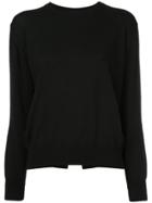 Astraet Round Neck Pullover - Black