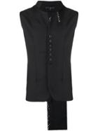 Alchemy Tailored Vest - Black
