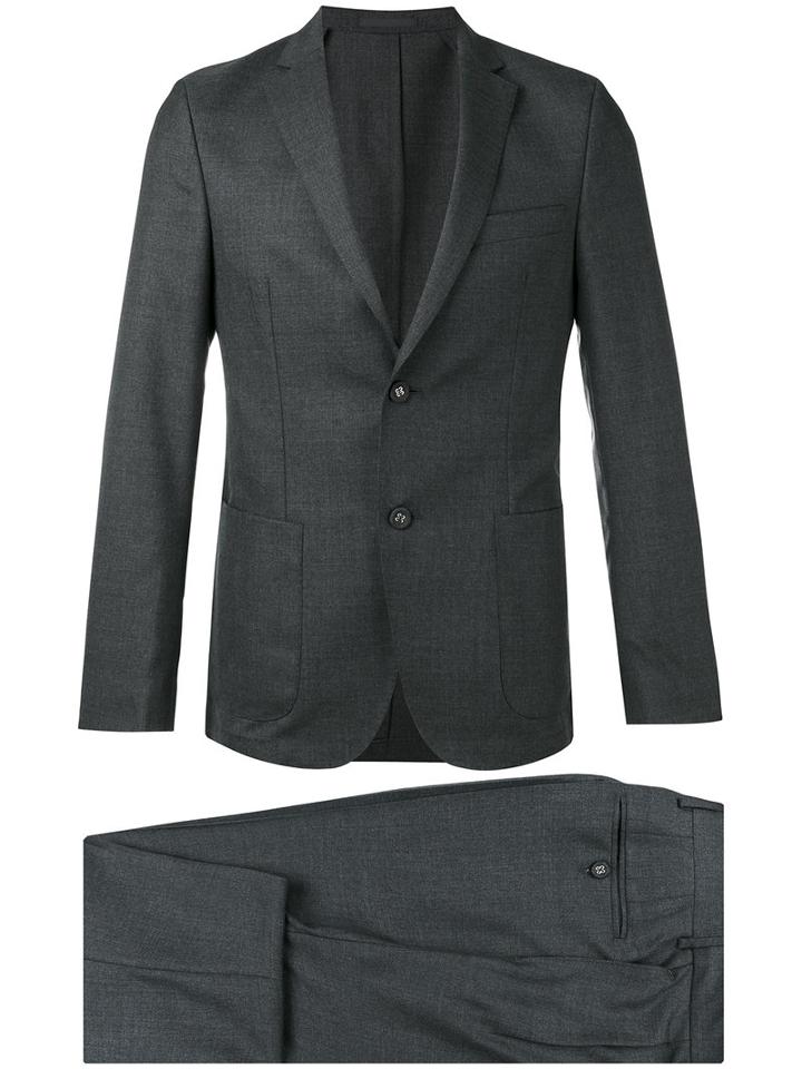 Officine Generale - Formal Suit - Men - Viscose/wool - 54, Grey, Viscose/wool