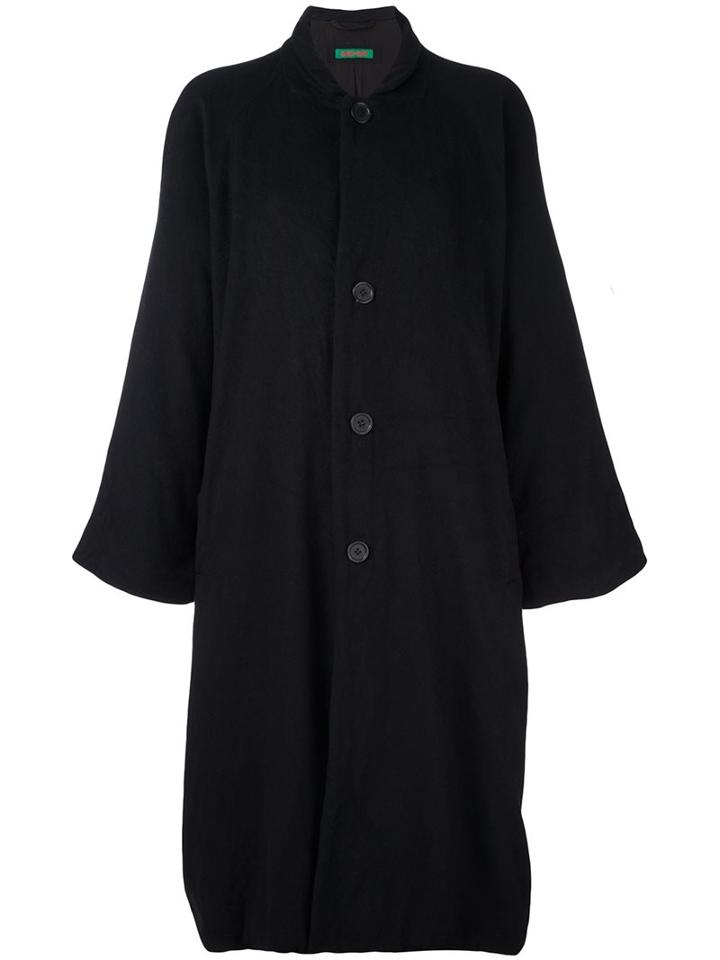 Casey Casey Long Navy Coat