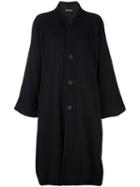 Casey Casey Long Navy Coat