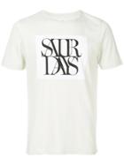 Saturdays Nyc Overlap T-shirt - Green