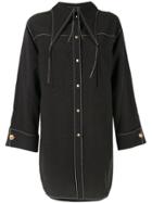 Rejina Pyo Loose Stitch Shirt - Black