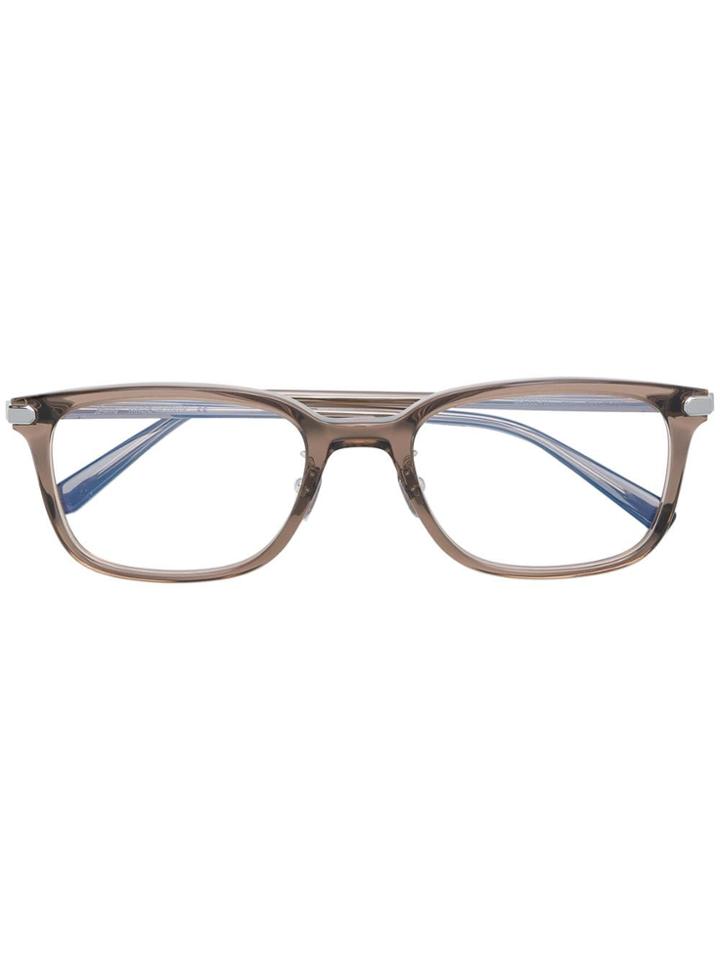 Brioni Square Shaped Glasses - Brown