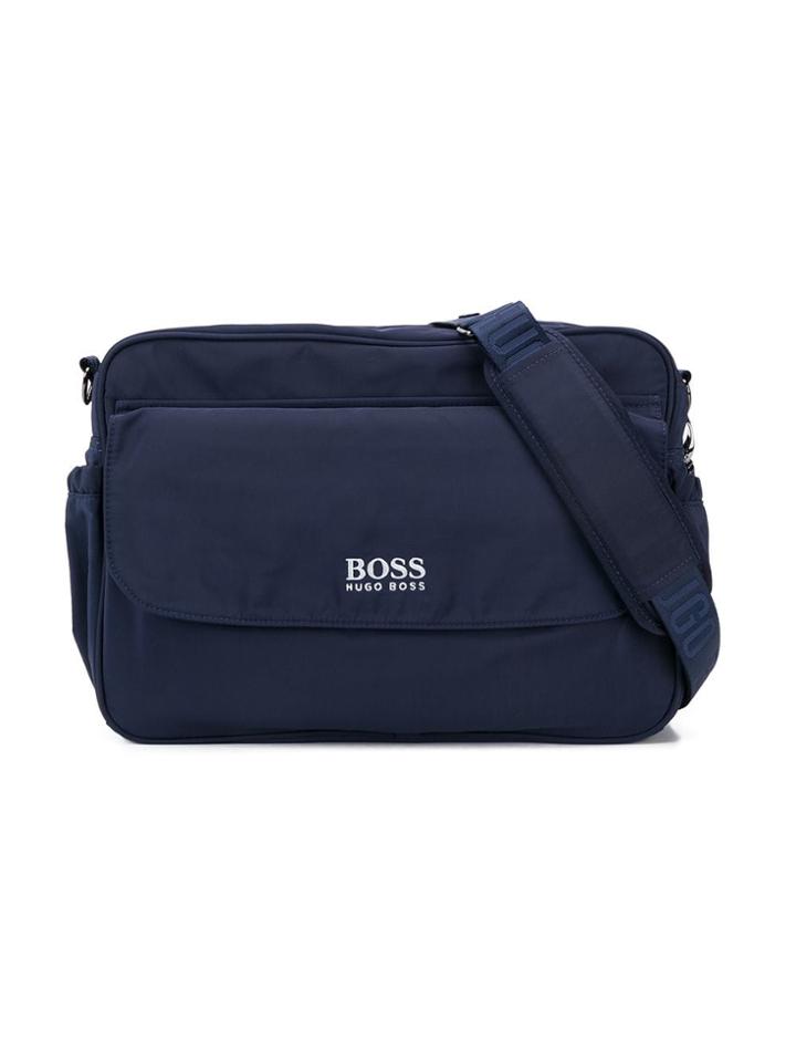 Boss Kids Logo Changing Bag - Blue