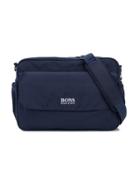 Boss Kids Logo Changing Bag - Blue