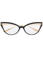 Dita Eyewear Artcal Cat-eye Glasses - Black