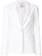 Blugirl Pearl Button Blazer - White