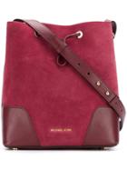 Michael Michael Kors Cary Medium Bucket Bag - Red
