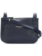 Longchamp Zipped Shoulder Bag - Blue