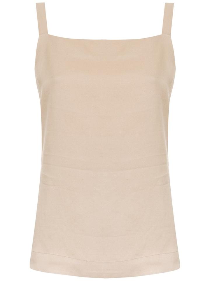Egrey Linen Top - Nude & Neutrals