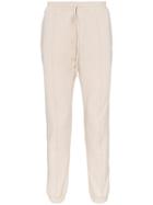 Prevu Signature Reverse Stitch Track Pants - Neutrals
