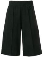 Courrèges Oversized Pull-on Shorts - Black