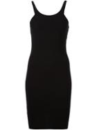 T By Alexander Wang Fitted Sleeveless Dress