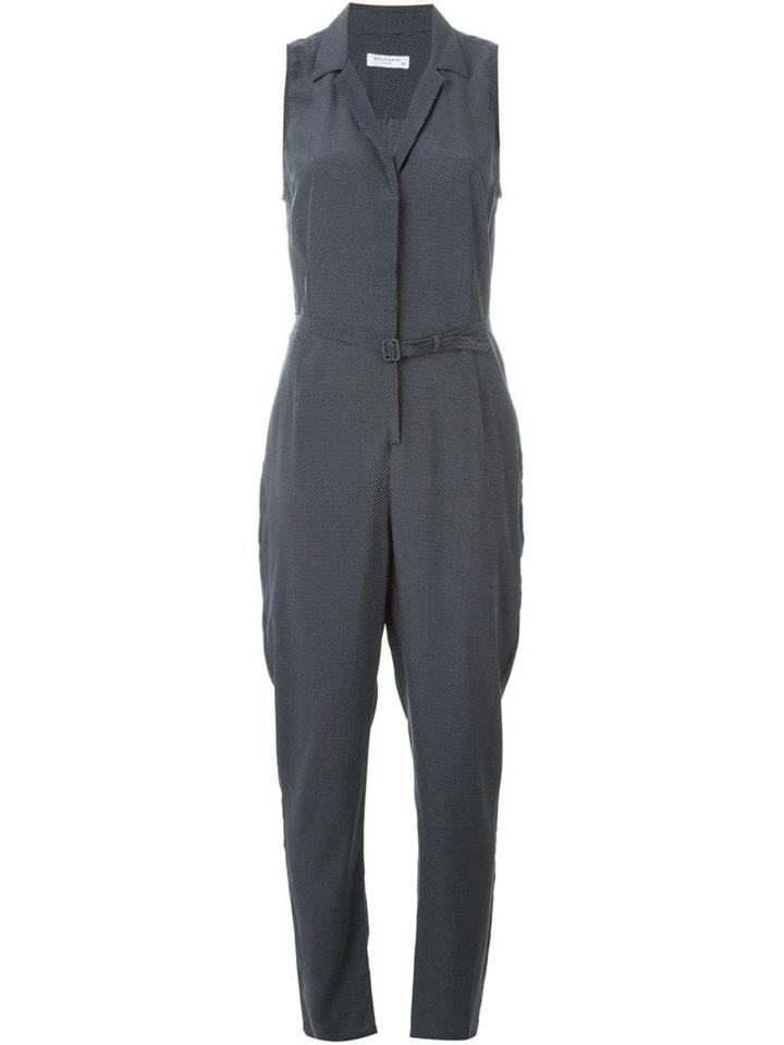 Equipment Adalyn Jumpsuit, Women's, Size: M, Blue, Silk