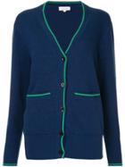 Ck Calvin Klein Contrast Tape Boy Cardigan - Blue