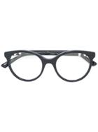 Bulgari Round Frame Glasses - Black