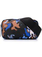 Marni Bunny Print Belt Bag - Blue