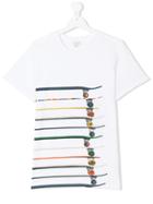 Paul Smith Junior Skateboard Print T-shirt - White