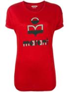 Isabel Marant Étoile Kolda T-shirt, Women's, Size: Small, Red, Linen/flax