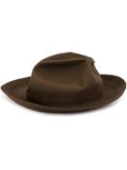 Horisaki Design & Handel Turn Up Brim Hat - Brown