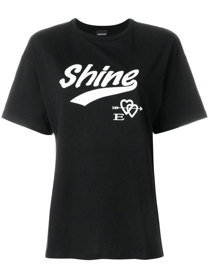 Ermanno Ermanno Shine T-shirt - Black