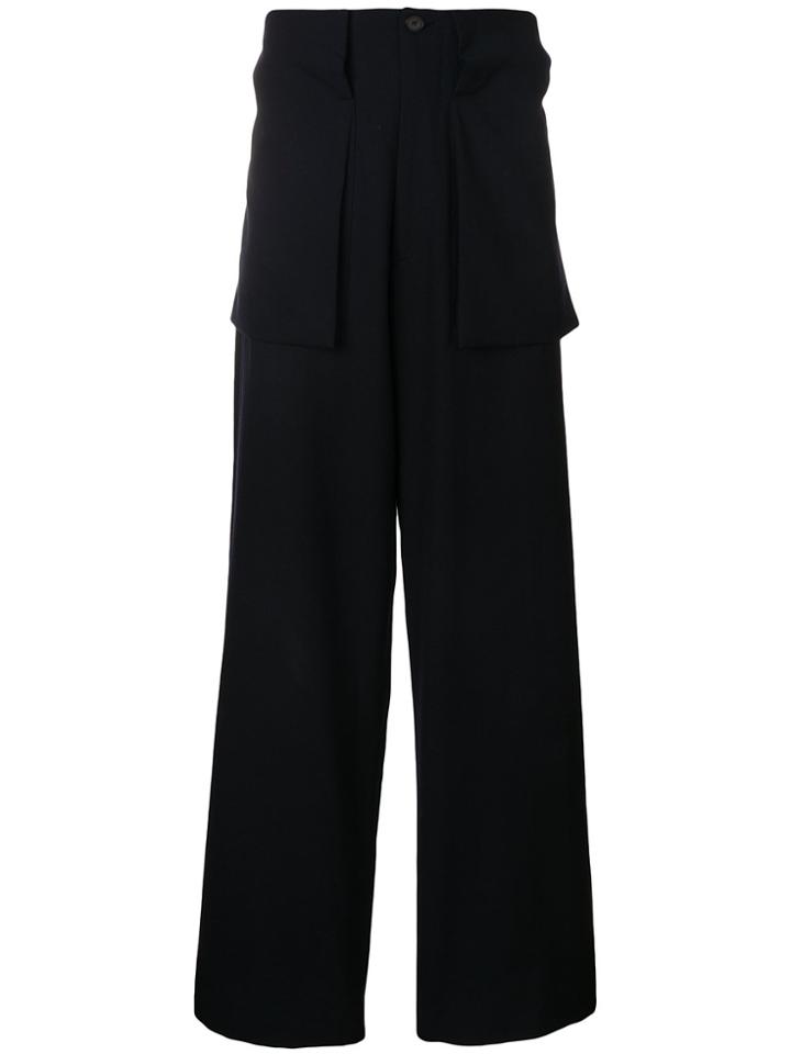 Jw Anderson Large Pocket Trousers - Blue