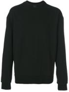 D.gnak Lace-up Sleeved Sweatshirt - Black