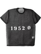 Givenchy Boxy Sheer T-shirt, Men's, Size: Large, Black, Silk/cotton/spandex/elastane