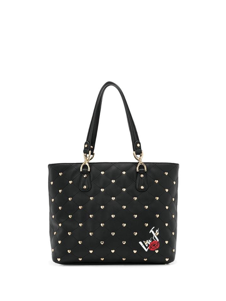 Liu Jo Heart Studded Tote - Blue