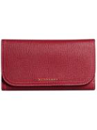 Burberry Colour Block Continental Wallet - Red