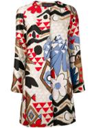 Talbot Runhof - Munich Coat - Women - Silk/cotton/polyamide/cupro - 38, Silk/cotton/polyamide/cupro