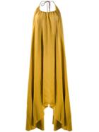 Caravana Halter Neck Dress - Yellow