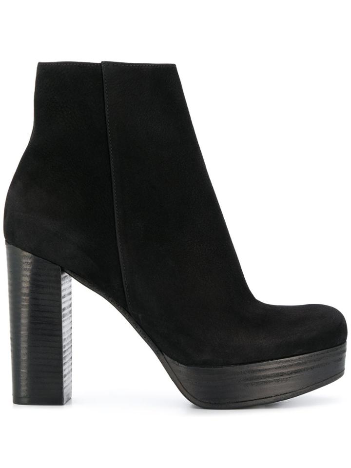 Kennel & Schmenger Platform Ankle Boots - Black