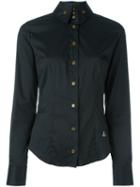 Vivienne Westwood Red Label Slim-fit Longsleeved Shirt, Women's, Size: 42, Black, Cotton/polyamide/spandex/elastane