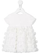 Little Bear - Ruffle Skirt T-shirt Dress - Kids - Cotton - 6 Mth, White