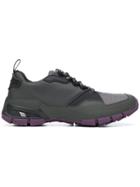 Prada Contrast Low-top Sneakers - Grey
