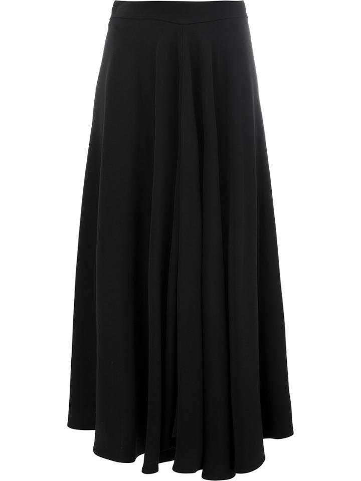 Maison Rabih Kayrouz Curved Hem Midi Skirt - Black