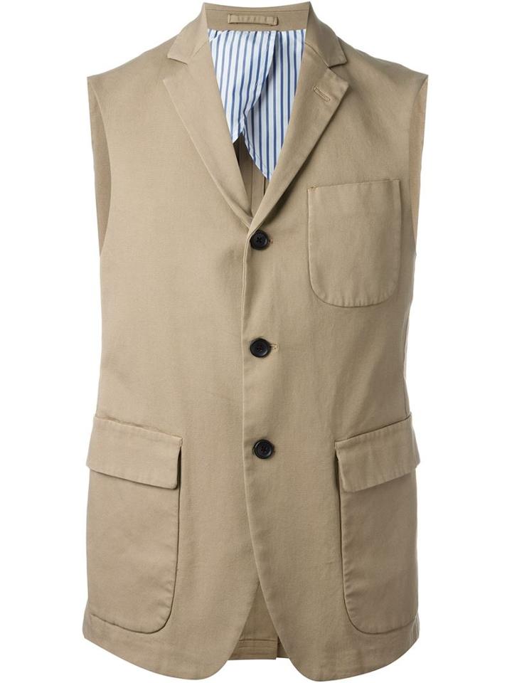 Wooster + Lardini Single Breasted Waistcoat