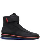 Camper Lab Rolling Laceless Boots - Black