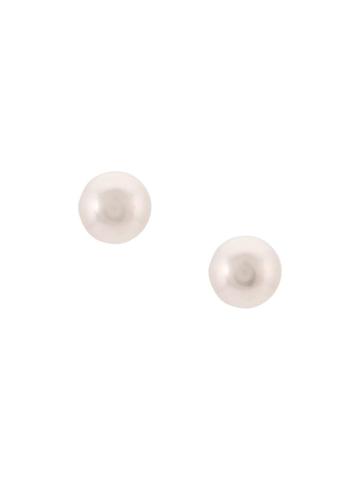 Baggins 14kt White Gold Pearl Studs