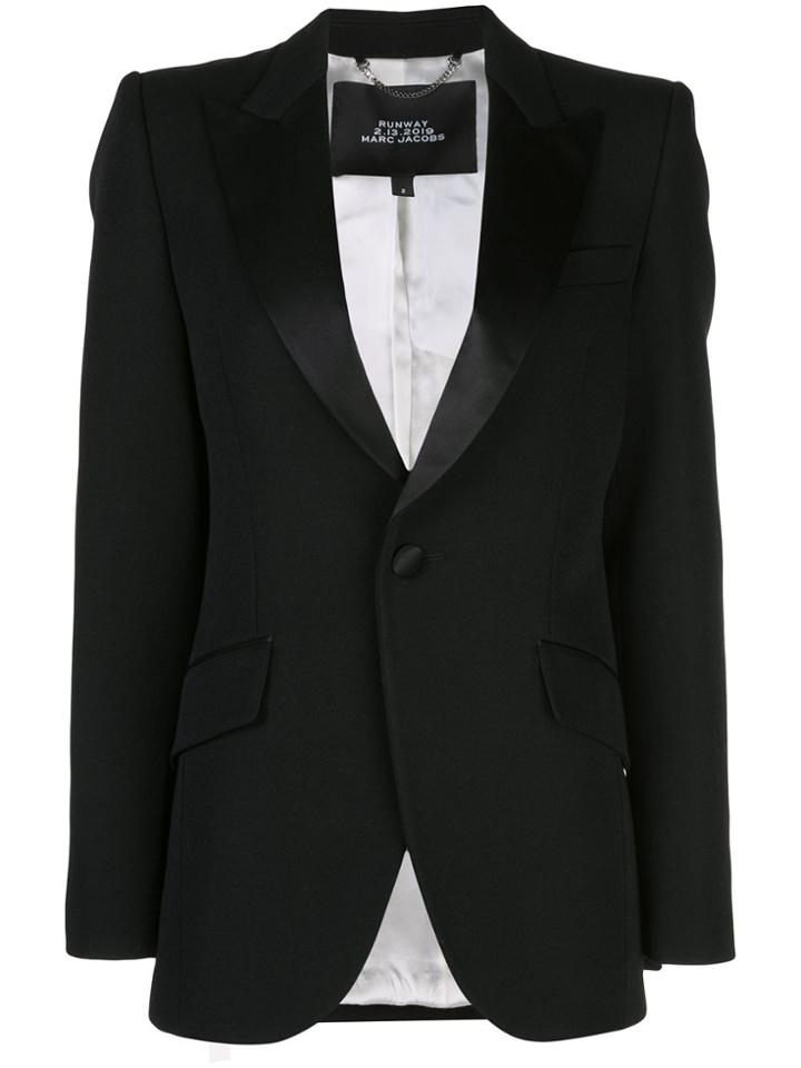 Marc Jacobs Slim-fit Tuxedo Jacket - Black