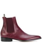 Paul Smith Classic Chelsea Boots - Red