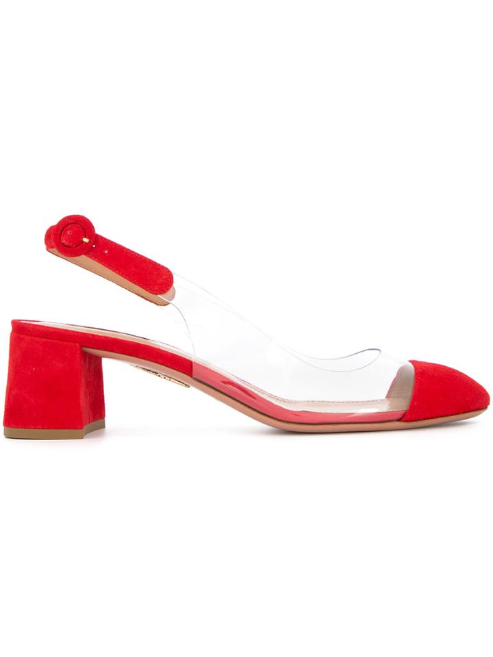 Aquazzura Optic Pumps - Red