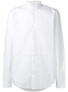Dondup - Long Sleeve Collarless Shirt - Men - Cotton - Xl, White, Cotton