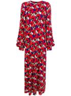 Marni Flowers Long Dress - Multicolour